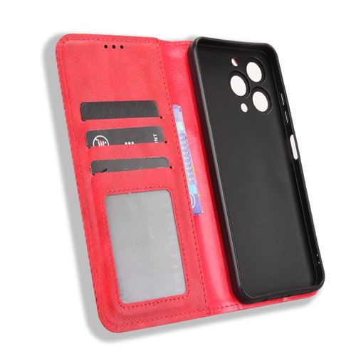 TIANYUE Coque Pour Oukitel C31 Housse, Étui En Cuir PU Portefeuille Avec Fente Carte, Avec Fonction De Support, Fermeture Magnétique Etui Pour Oukitel C31, Violet