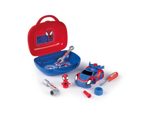 Mallette Outils Spidey - Smoby Multicolore