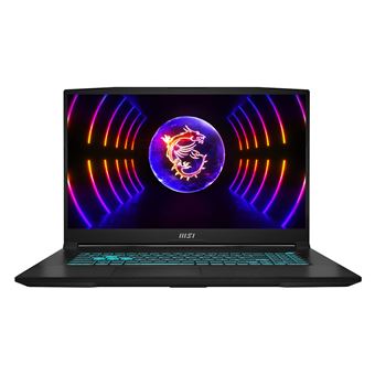MSI Katana 15 B12VEK-067FR - Intel Core i5 - 12450H / jusqu'à 4.4 GHz - Win 11 - GeForce RTX 4050 - 8 Go RAM - 512 Go SSD NVMe - 15.6" 1920 x 1080 (Full HD) @ 144 Hz - Gigabit Ethernet - Wi-Fi 6 - noir - 1