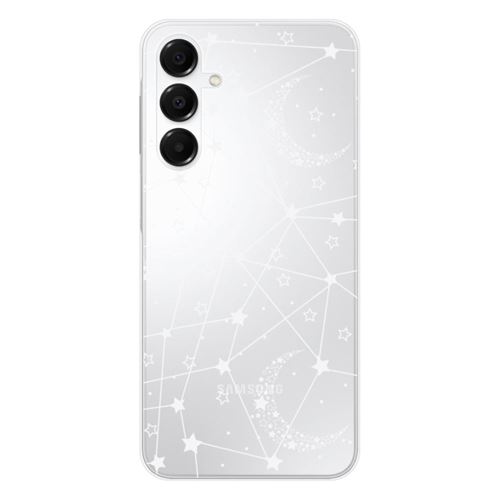Coque en silicone imprimée compatible Samsung Galaxy A16 Lignes étoilées