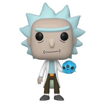 Funko Pop! Animation Rick and Morty - Rick avec un crâne de cristal