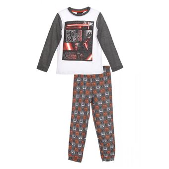 Star Wars Pyjama long Garcon Kylo Ren Gris 6 ans Autres vetements goodies Achat prix fnac