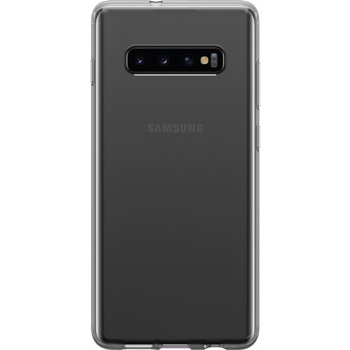 OtterBox Clearly Protected Skin - Achterzijde behuizing voor mobiele telefoon - thermoplastic polyurethaan (TPU) - transparant - voor Samsung Galaxy S10+