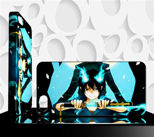 Coque Design Iphone 7+ 7 PLUS MANGA BLUE EXORCIST - AO NO EXORCIST - Réf 14