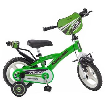 Kawasaki Velo 12 Pneus Eva Enfant Mixte Vert Velos Achat Prix Fnac
