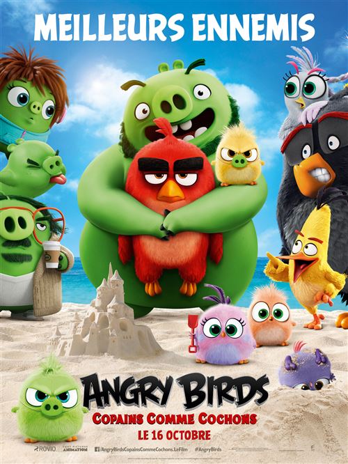 Angry Birds - Copain Comme Cochons - 116x158cm - Affiche