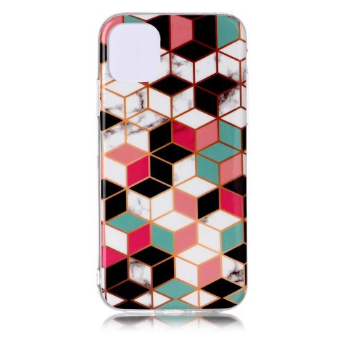 Coque en TPU motif de marbre IMD style T pour votre Apple iPhone XR 6.1 pouces (2019)