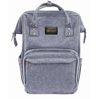 Luni Sac A Dos A Langer Pour Bebe Unisexe Maman Papa Sac A Couches Voyage Multifonctions Poches A Biberons Grande Capacite Gris Chine Accessoires Poussettes Achat Prix Fnac