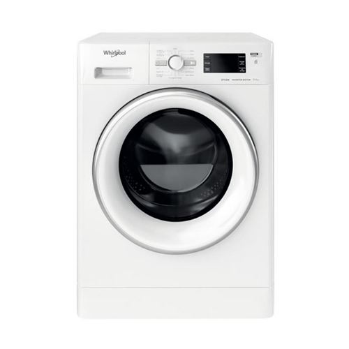Whirlpool Fwdg961483Wsvfr N - Machine À Laver Séchante - Largeur : 59.5 Cm - Profondeur : 54 Cm - Hauteur : 85 Cm - Chargement Frontal - 58 Litres - 9 Kg - 1400 Tours/Min - Blanc