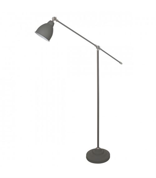 Lampadaire industriel et rétro Sonny gris