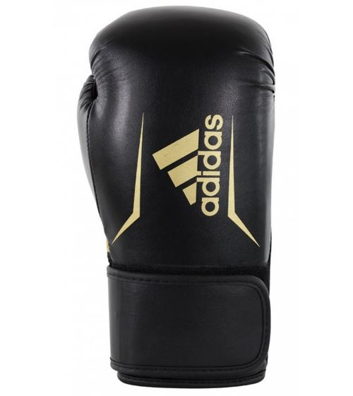 Gants de boxe Speed 100 noir/or taille 14 oz