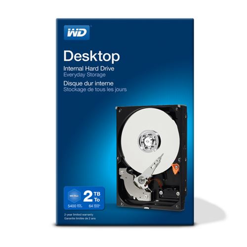 Disque dur NAS – pour desktop 3.5″ de marque WESTERN DIGITAL- de