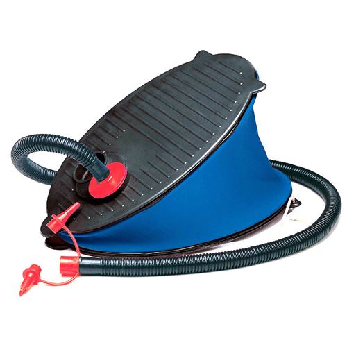Gonfleur à pied 28 cm gonflage dégonflage 3 embouts 69611