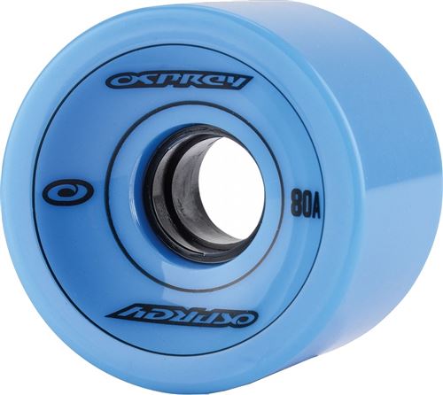 Osprey roues de longboard 75 x 51mm 83A 4 bleu morceaux