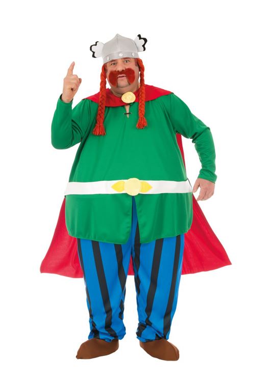 Costume Licence Officielle Abraracourcix © Adulte - Multicolores - XL