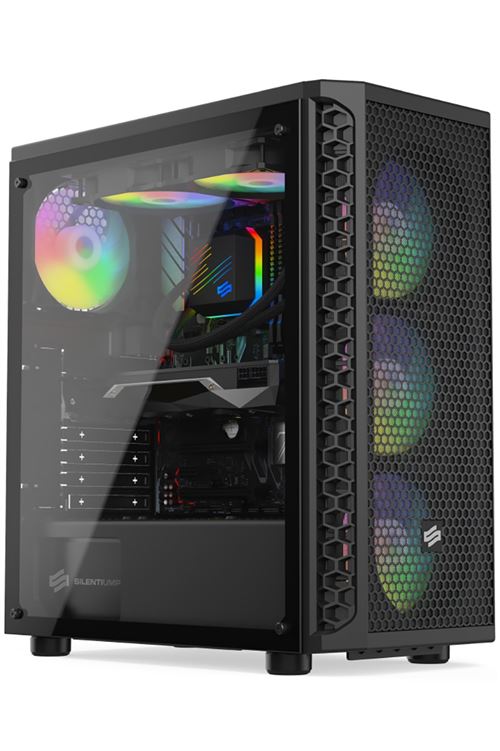 Sedatech PC Pro Gaming AMD Ryzen 7 2700, Radeon RX 6800, 16 Go RAM DDR4, 480Go SSD, 2To HDD, USB 3.1, Wifi, sans OS