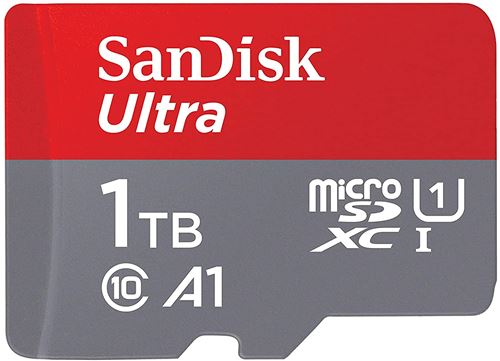 SanDisk Ultra - Carte mémoire flash - 1 To - A1 / Class10 - microSDXC UHS-I