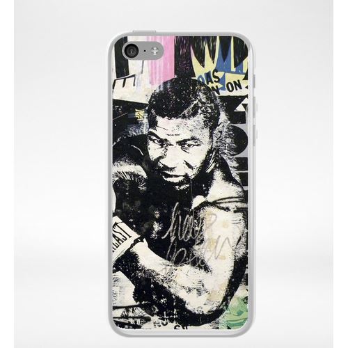 Coque Art Boxe Compatible Iphone 5c Transparent