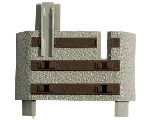 Extrémité de traverse (H0) Voie Roco geoLINE (avec ballast) Roco 61183 6 pc(s)