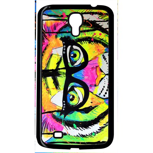 Coque Samsung Galaxy Mega 6.3 I9205 Lion En Couleur
