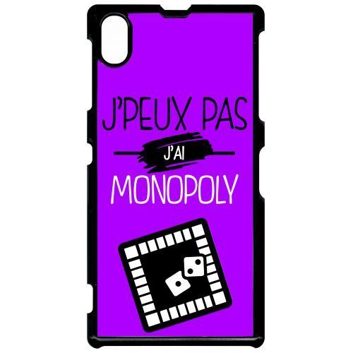 Coque sony xperia z1 j peux pas j ai monopoly 8