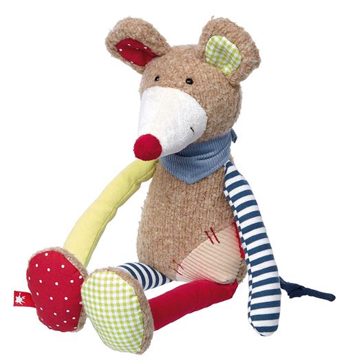 sigikid, 38693 Enfant Mixte Peluche Souris PatchLainerk Sweety