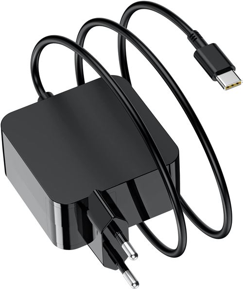 Chargeur et câble d'alimentation PC New pow 65W USB C Chargeur Adaptateur  Secteur Type C pour MacBook Pro (13-inch, 2020) iPad Pro 10.5-inch