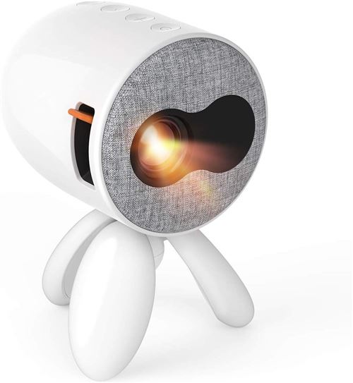 Artlii Mini Vidéoprojecteur Octopus Videoprojecteur Portable led pour l’Animation Movie Jeu Cadeaux Fête Anniversaire pour Enfants