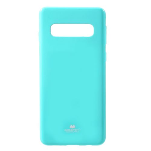 Coque en TPU scintiller cyan pour votre Samsung Galaxy S10