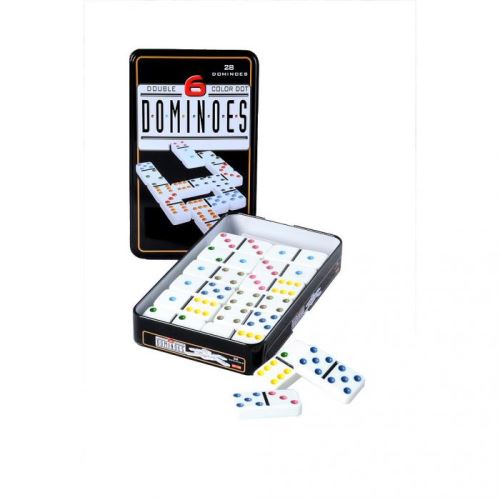 Grand Jeu de Dominos colorés DOUBLE 6