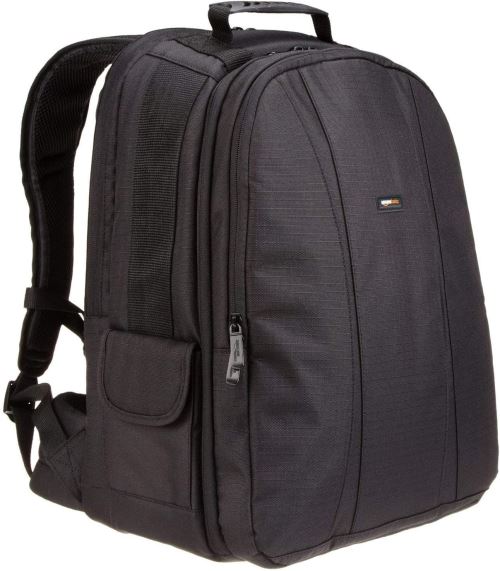 AmazonBasics Sac à dos pour appareil photo reflex numérique et ordinateur portable intérieur orange