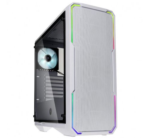 bitfenix boitier bitfenix enso mesh rgb blanc avec fenetre noir