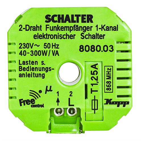 Kopp Free Control Funk-receiver Free Control 2-voie