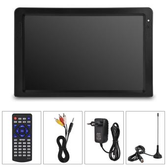 TV Portable 11,6 Pouces LED - Avec Batterie Rechargeable, Télécommande, Haut-parleurs - Pour Voiture, Caravane, Chambre