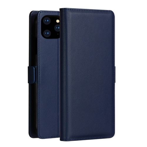 Etui en PU bleu pour votre Apple iPhone 12 Pro Max 6.7 pouces