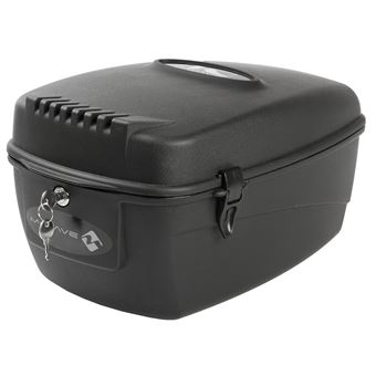 Basil Portland Panier avant vélo noir sur axe de roue et fourche 25L Basil Portland Panier avant vélo noir sur axe de roue et fourche 25L