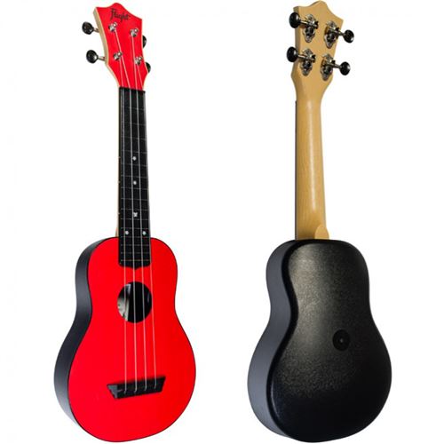 Flight TUS35 - ukulele travel en ABS - Red