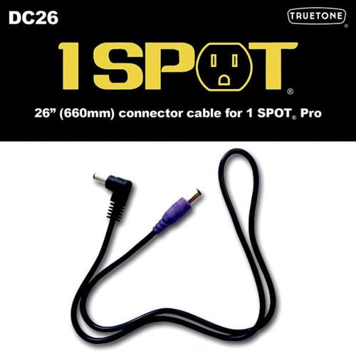 Truetone DC26 Cable - Adaptateur DC standard (5,5x2,1mm) de 66cm