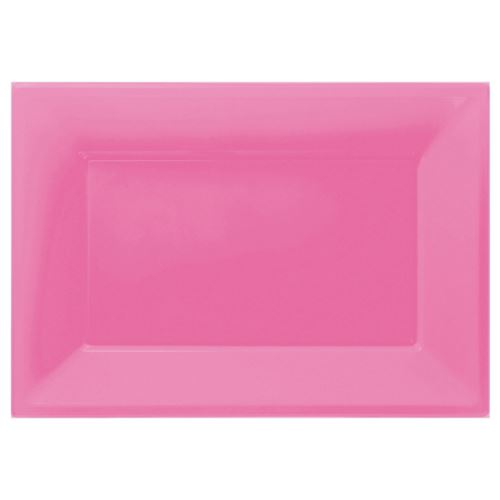 Amscan bols de service rose foncé 33 x 23 cm 3 pièces