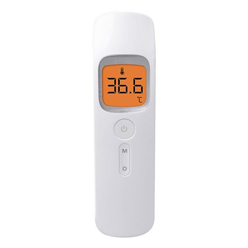 Thermomètre frontal numérique infrarouge ir sans contact pour bébé -blanc