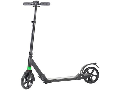 Trottinette pliable &agrave; roues XXL avec double suspension CR-120