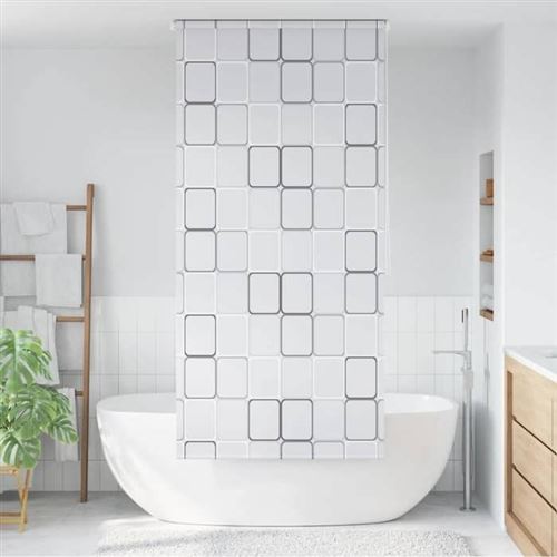 vidaXL Store roulant de douche 120x240 cm Carré