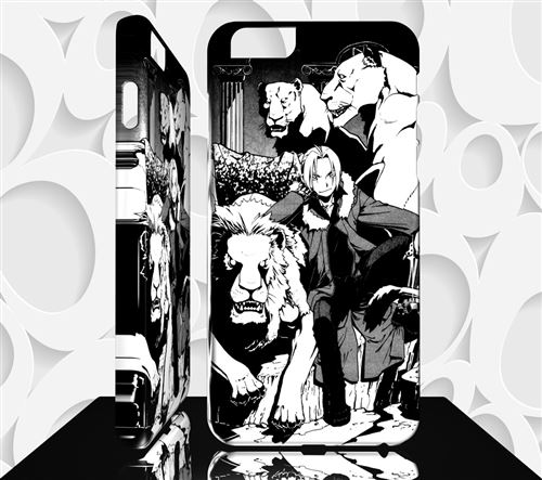 Coque Design Iphone 6  6S MANGA FULLMETAL ALCHEMIST - HAGANE NO RENKINJUTSUSHI - Réf 05