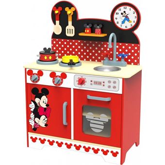 Disney cuisine de jouets Mickey Mouse 83 cm bois rouge/noir - Cuisine  créative - Achat \u0026 prix | fnac