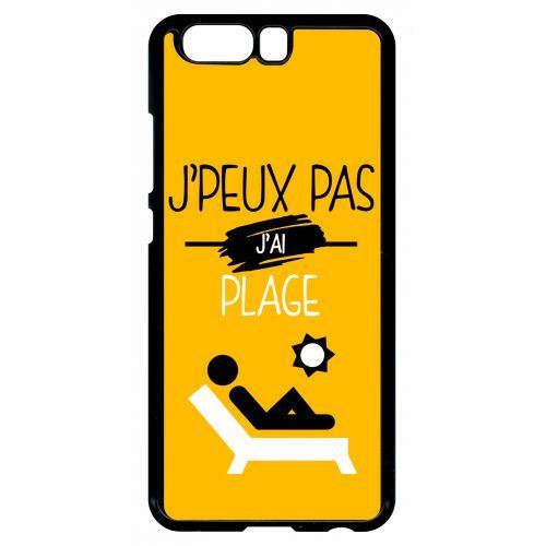 Coque huawei p10 j peux pas j ai plage 10