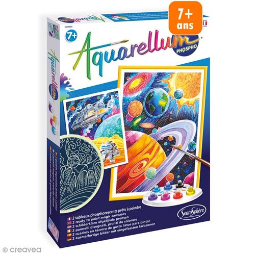 Jeux créatifs Sentosphère - Kits Aquarellum grands modèles