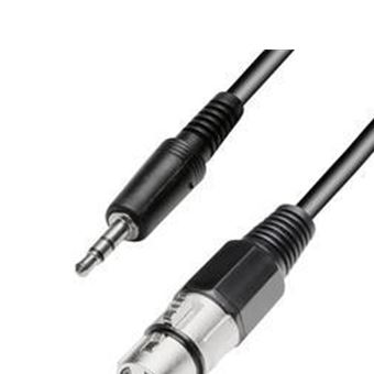 Câble adaptateur Paccs 3M Xlr / Mini Jack, Câblage et connectique