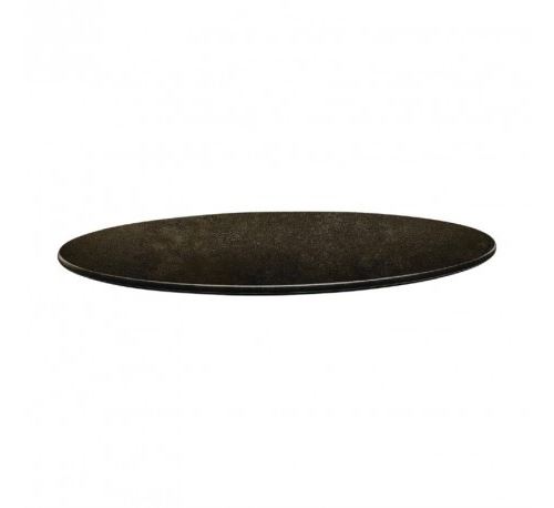 Plateau de table rond - 800 mm - Smartline cyprus metal - Bois