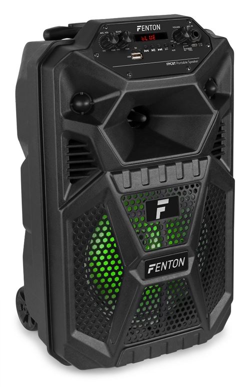 Fenton Fpc8t Enceinte Sono Portable Avec Batterie 8 50w