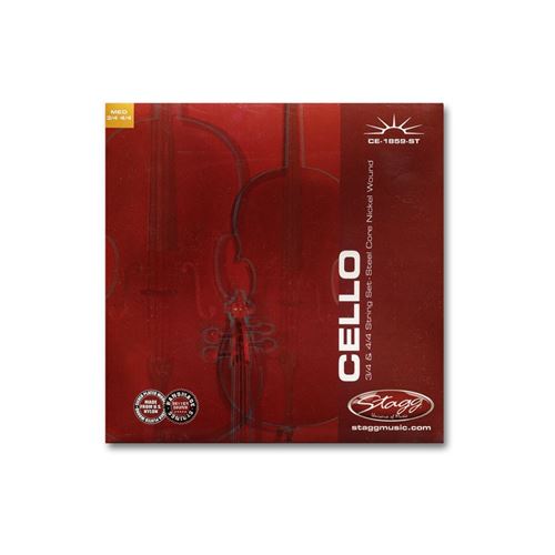 Jeu de cordes pour violoncelle Stagg